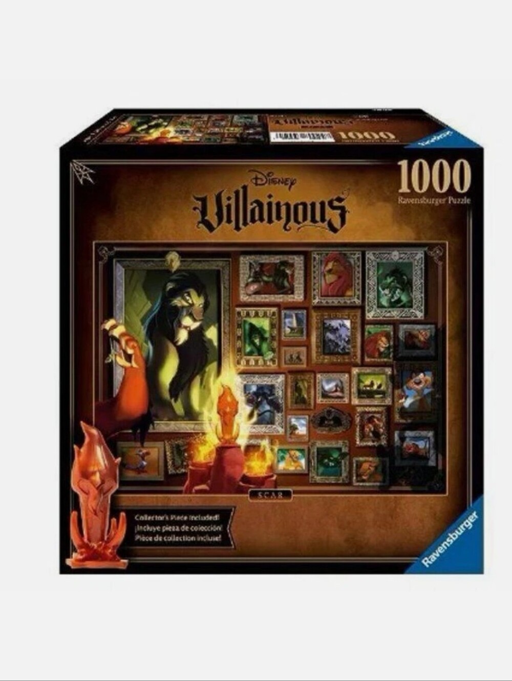 Ravensburger Disney Villainous Scar 1000 Piece Puzzle